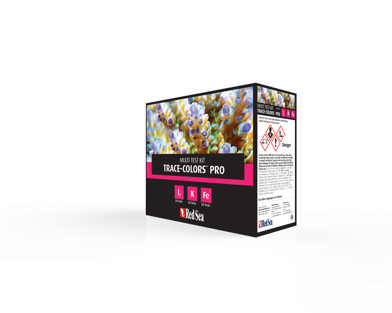 Trace-Colors™ Pro (Coral Colors) Test Kit (I,K,Fe)