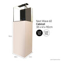 Next Wave 60 Aquarium Cabinet - Gloss White