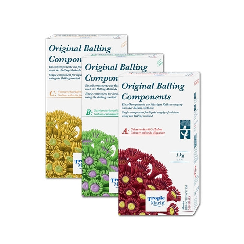 Tropic Marin Original Balling Components Set Parts A, B, C (1kg each)