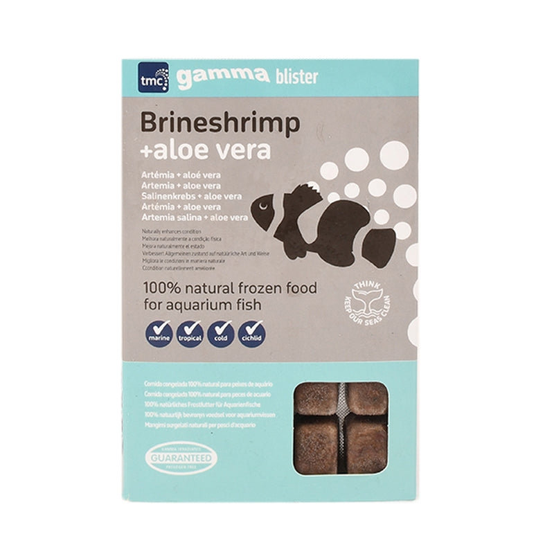 Gamma Brineshrimp Aloe Vera Blister Pack 100g  (outer qty 20)