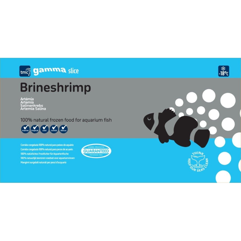 Gamma Slice Brineshrimp Flat pack 250g (Outer Qty 40)