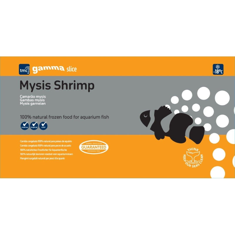 Gamma Slice Mysis Shrimp Flat pack 250g (Outer Qty 40)