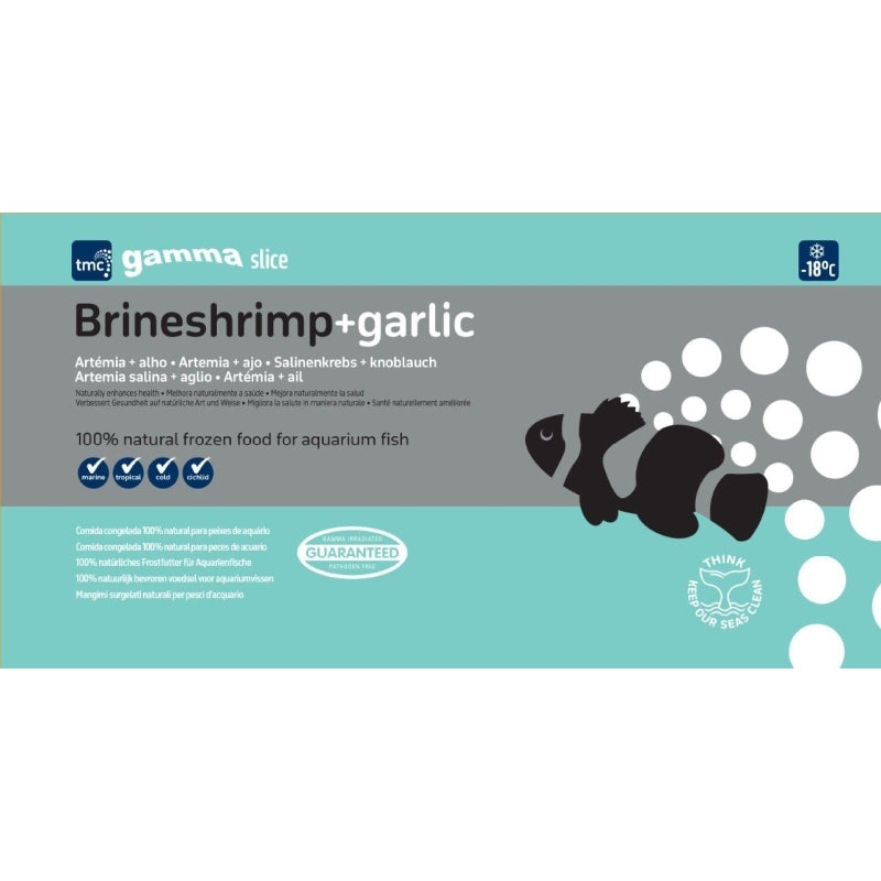 Gamma Slice Garlic Brines Flat pack 250g (Outer Qty 40)