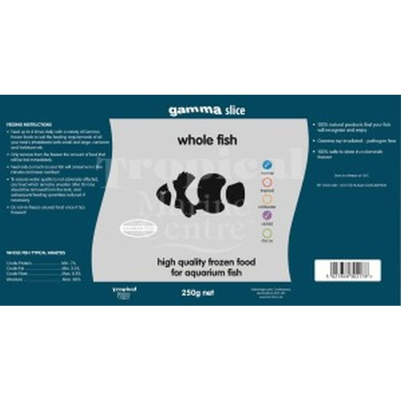 Gamma Slice Whole Fish Flat pack 250g (Outer Qty 18)