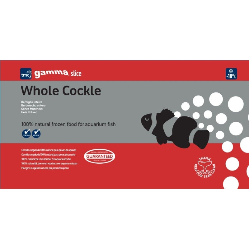 Gamma Slice Whole Cockle Flat pack 250g (Outer Qty 20)