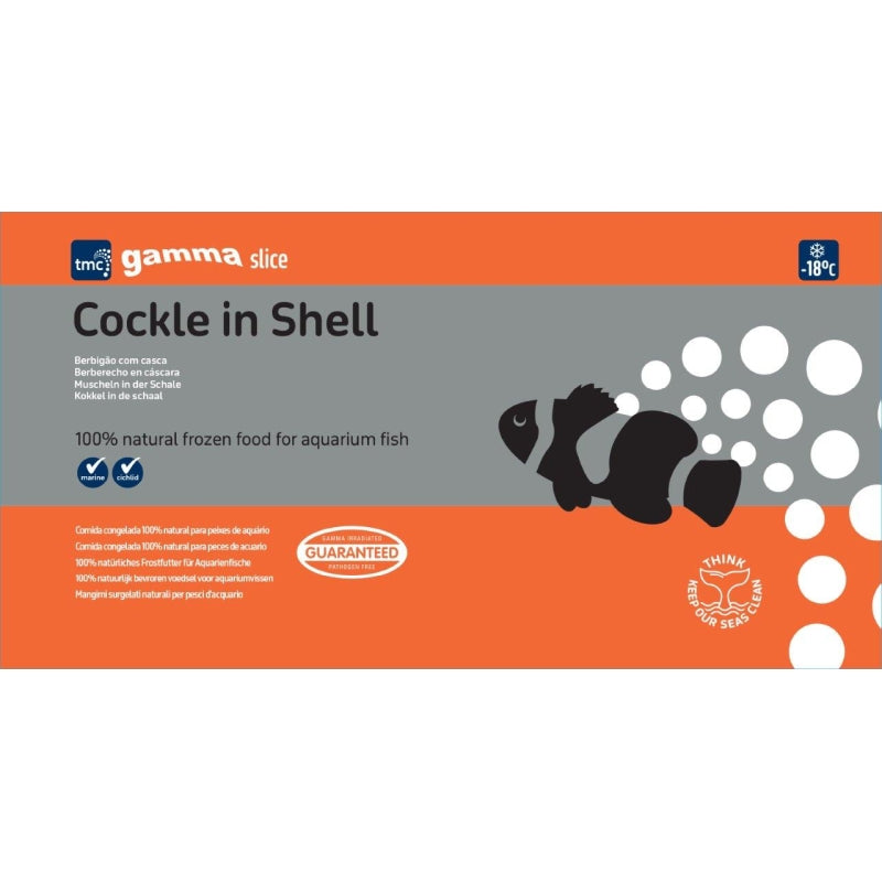 Gamma Cockle in Shell Flat pack 250g (outer qty 25)