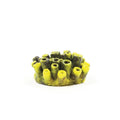 Natureform Coral Mini Tube sp.onge Yellow/Purple Theonella sp.