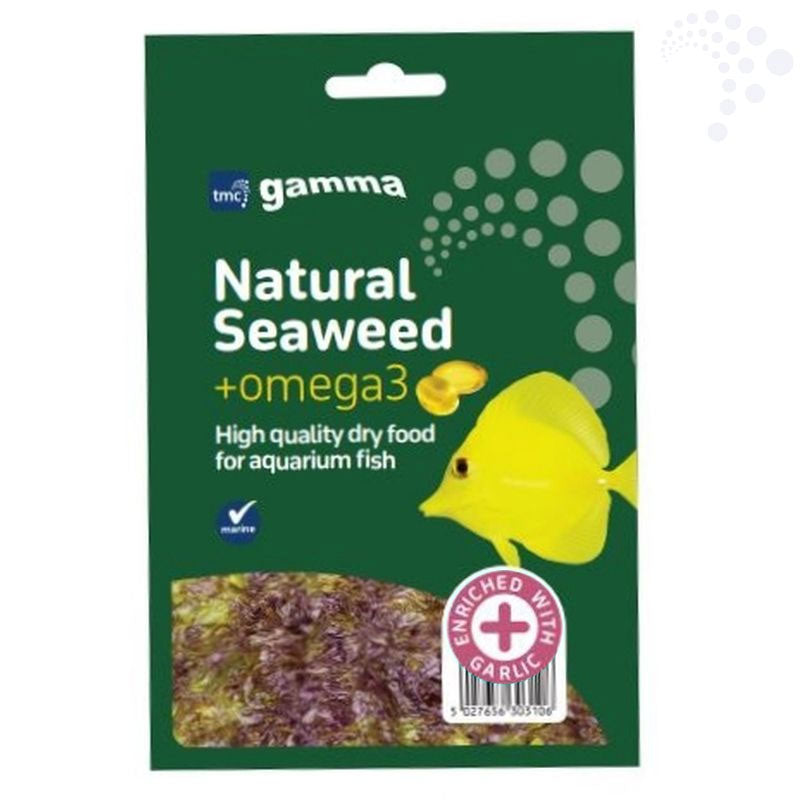 Gamma Natural Red 12g seaweed strips (enriched with garlic & omega3)