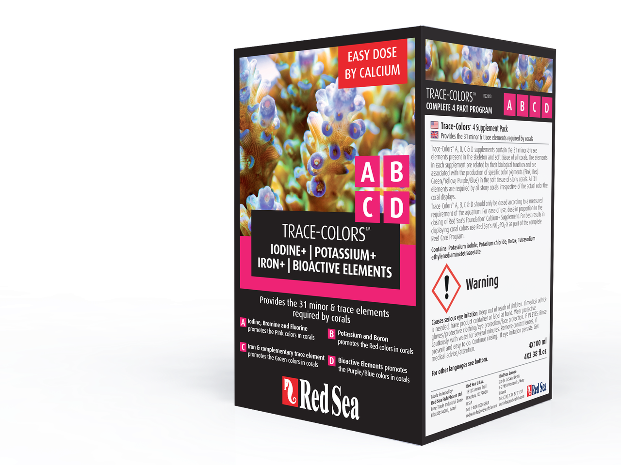 Trace-Colors™ 4-pack (100ml A,B,C,D)
