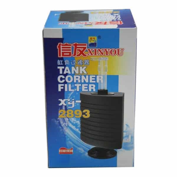 Aquarium Corner Sponge Filter XY-2893