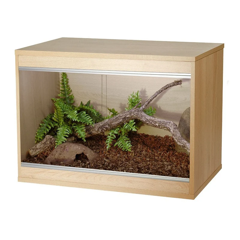 VivExotic Repti-Home Vivarium Small Oak