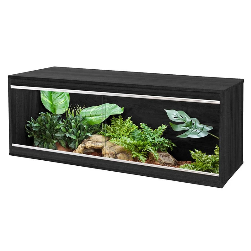VivExotic Repti-Home Vivarium Black Large