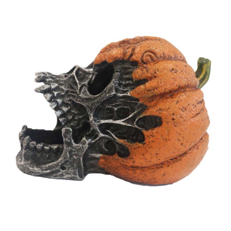 Betta Halloween Pumpkin Skull