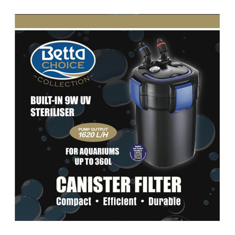 Betta Choice Canister Filter MF644