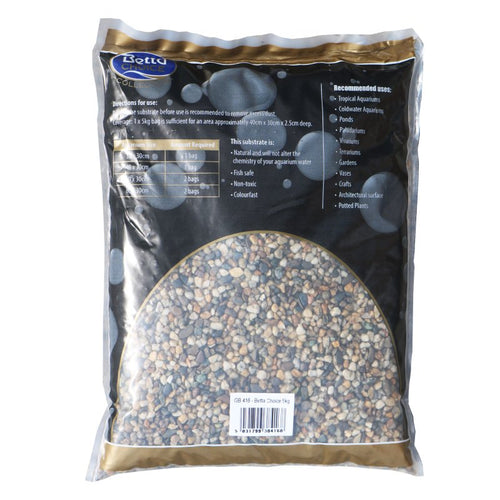 Betta Choice Natural River Gravel 5kg