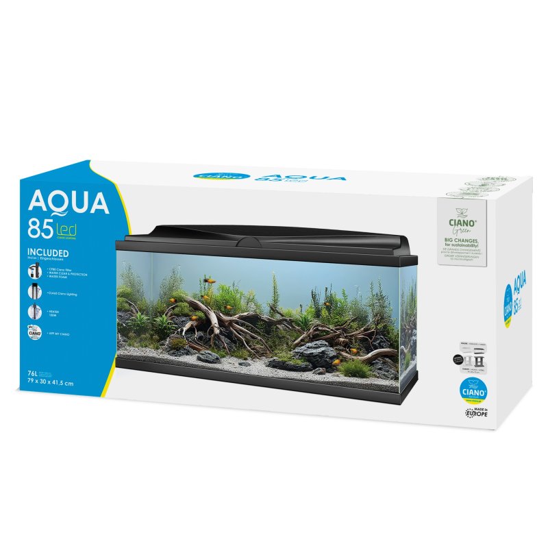 Ciano Aqua 85 LED Black