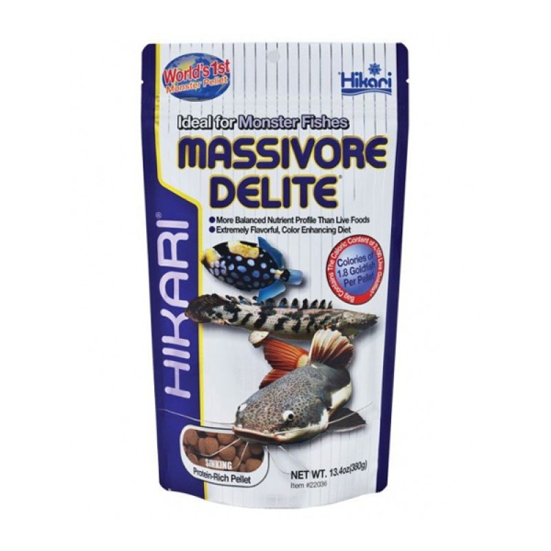 Hikari Massivore Delite Sinking Pellet 380g
