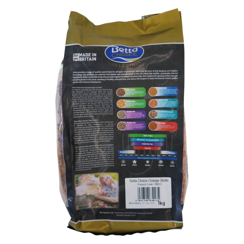 Betta Choice Koi Sticks 1kg