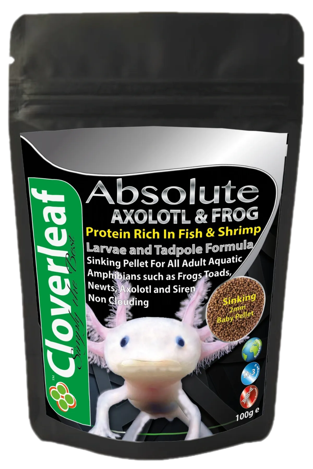 Cloverleaf Absolute Axolotl & Frog 100g