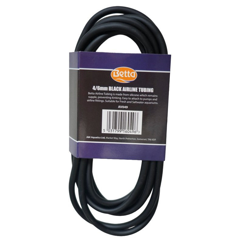 Betta Airline Tubing Black 3m