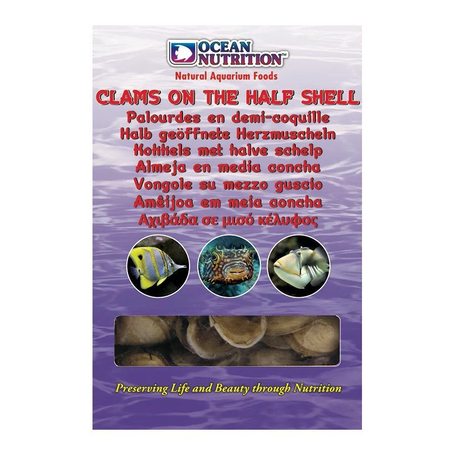 Ocean Nutrition Clam On The Half Shell 100g