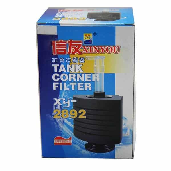 Aquarium Corner Sponge Filter XY-2892
