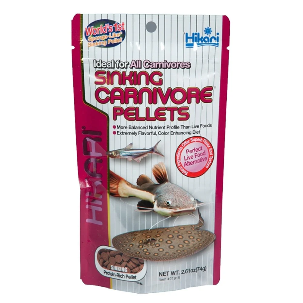Hikari Sinking Carnivore Pellets 74g
