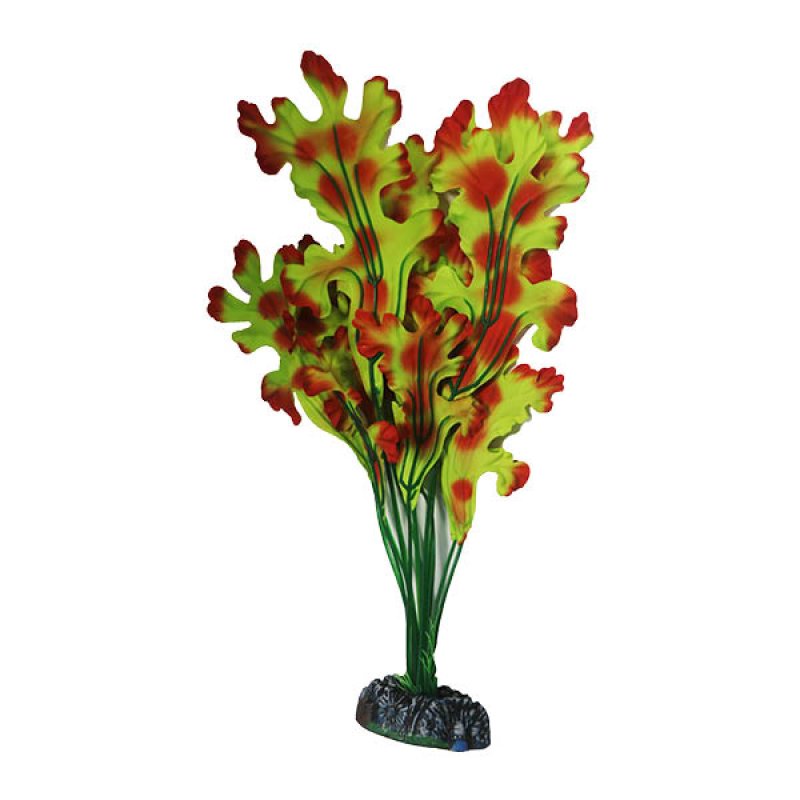 Betta Choice 40cm Silk Green & Red Plant
