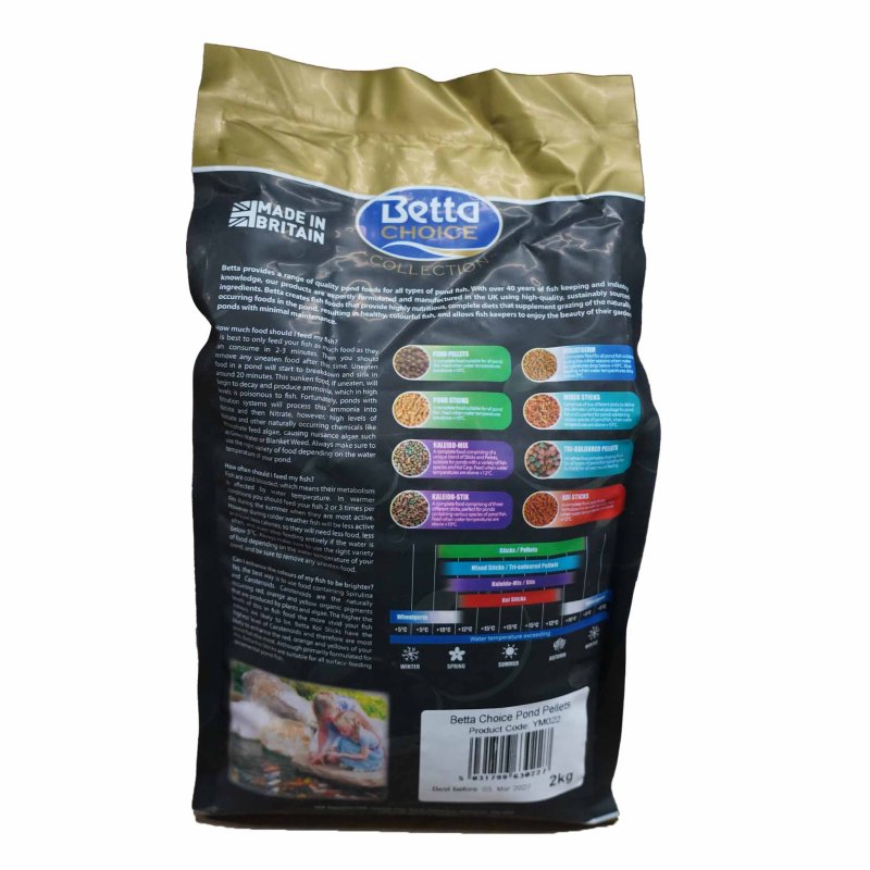 Betta Choice Pond Pellets 2kg
