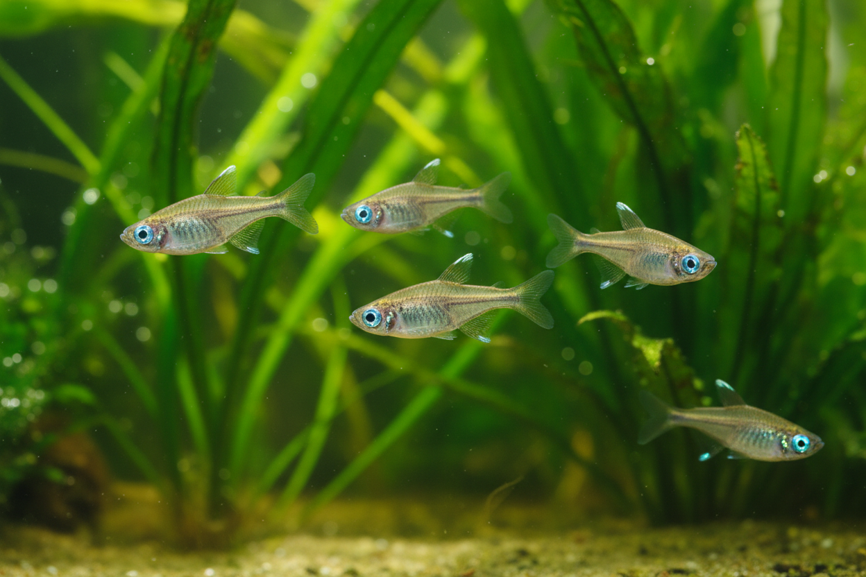 Lamp Eye Rice Fish