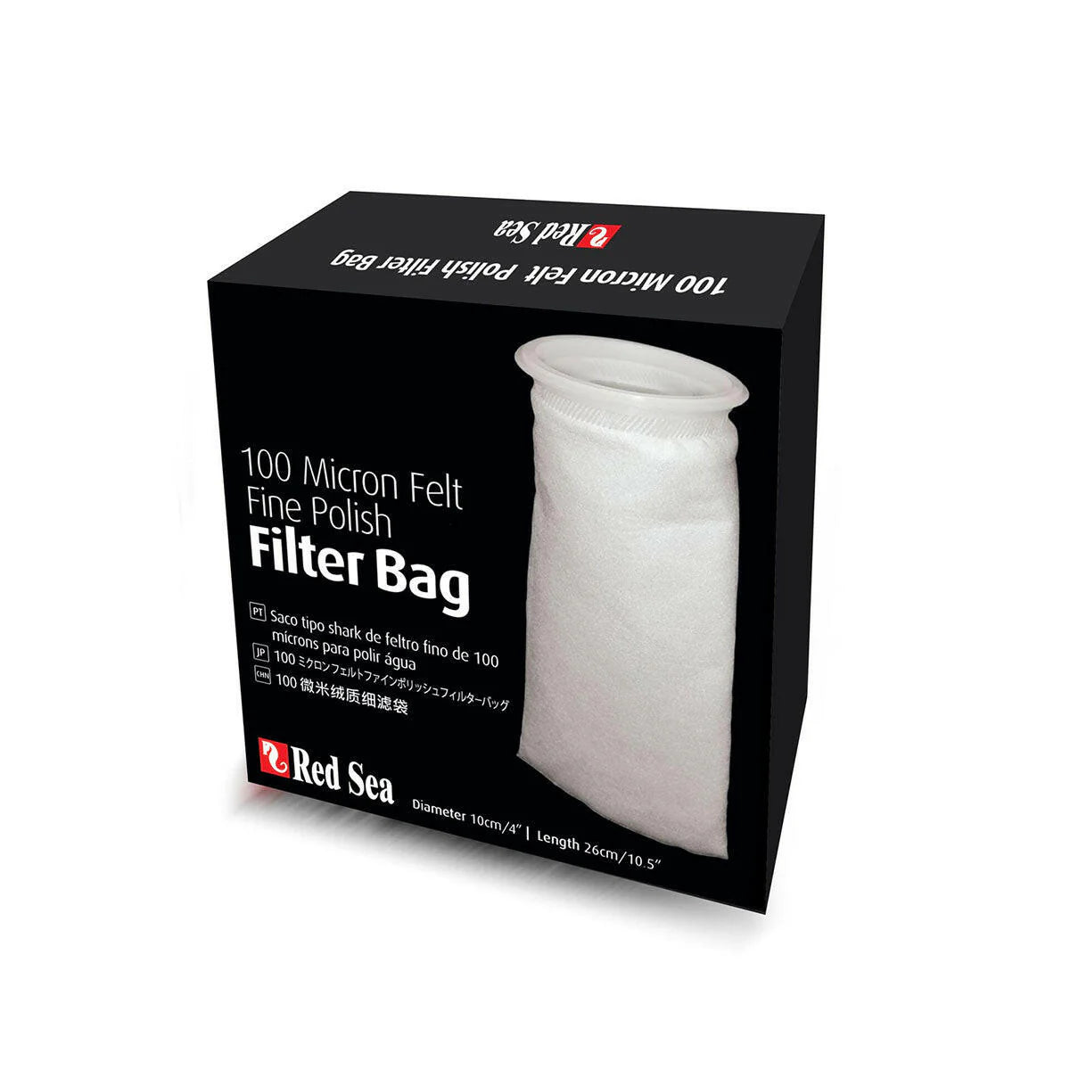 100 micron Felt Fine Polish filter bag
