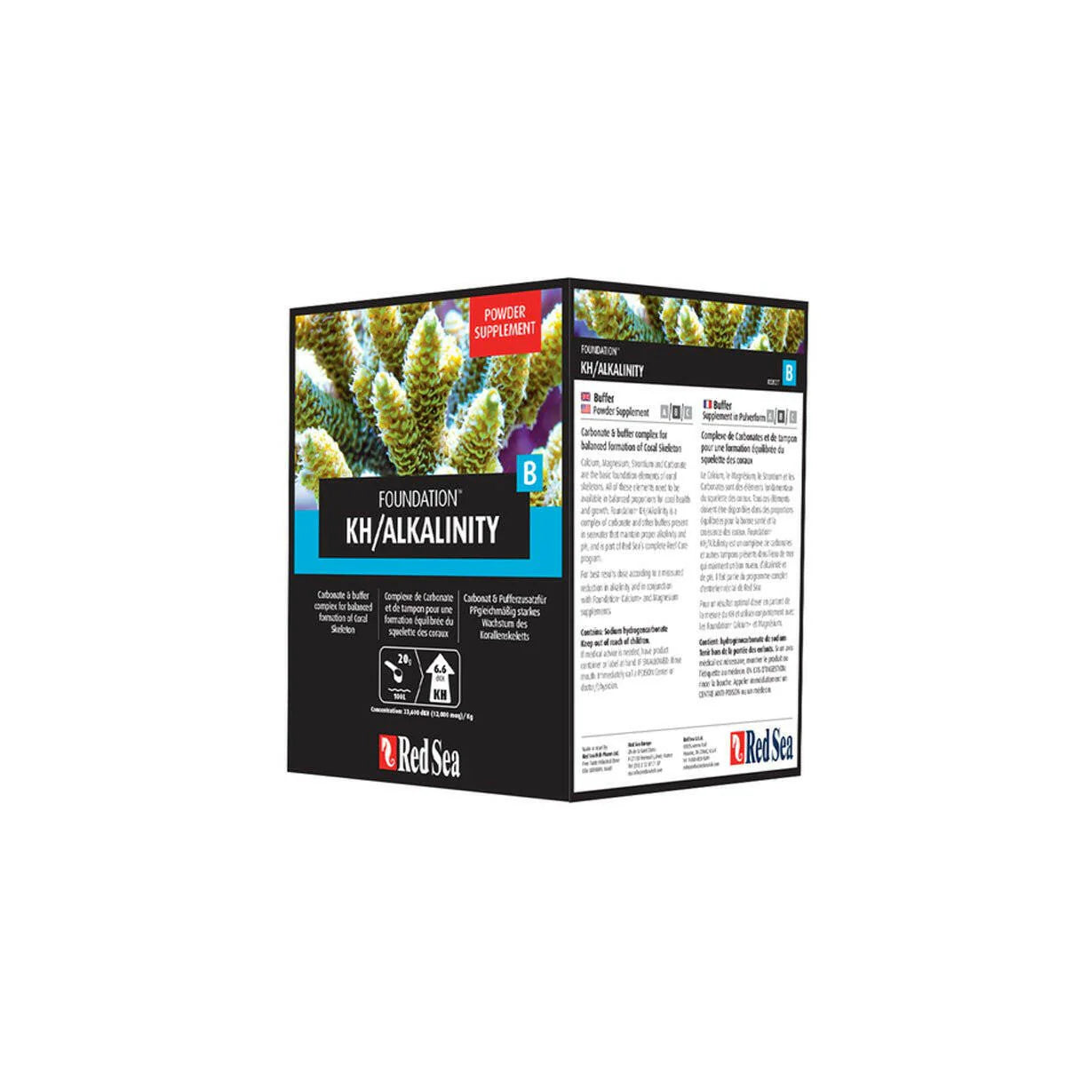 Foundation™ B KH/Alkalinity (Alk) - 1kg Powder