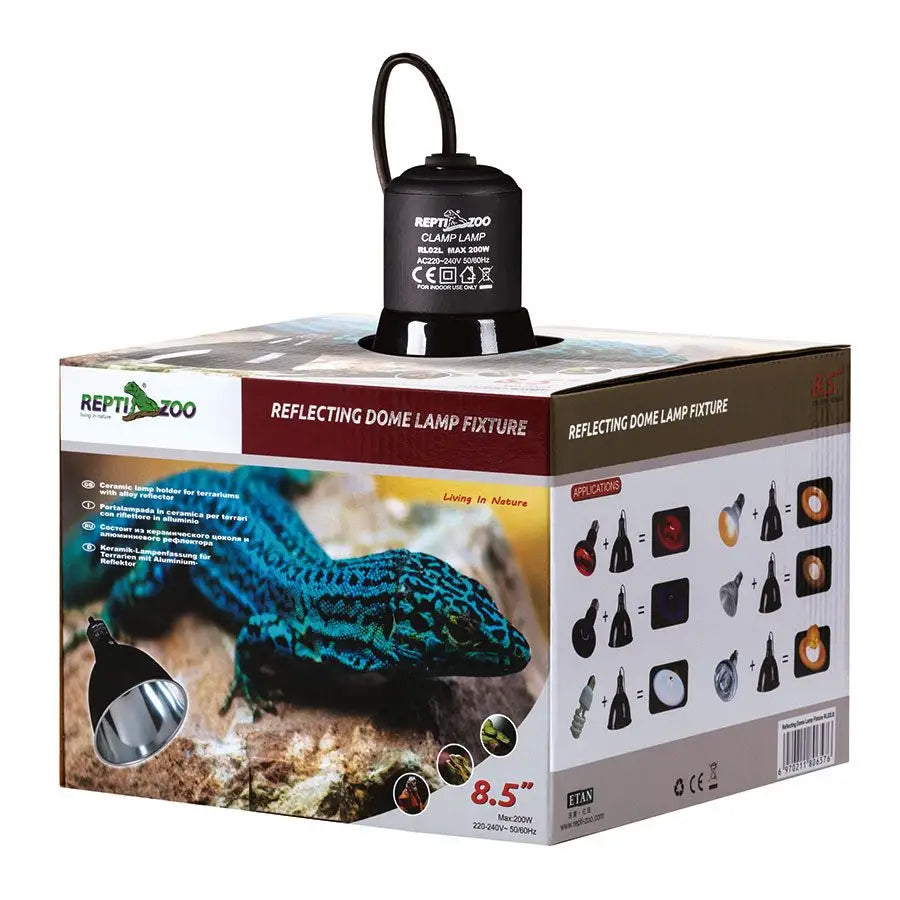 Repti Zoo Reflecting Dome Lamp Fixture 200w