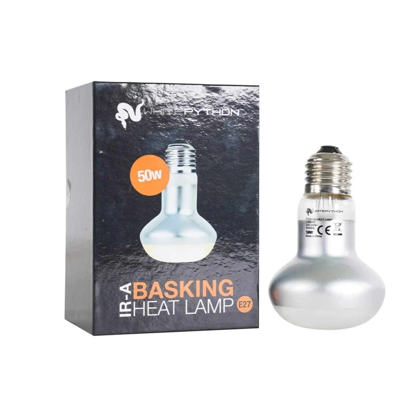 White Python IR-A Basking Heat Lamp 50w